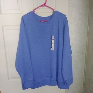 Just My Size Fleece Crew Sweatshirt 5X